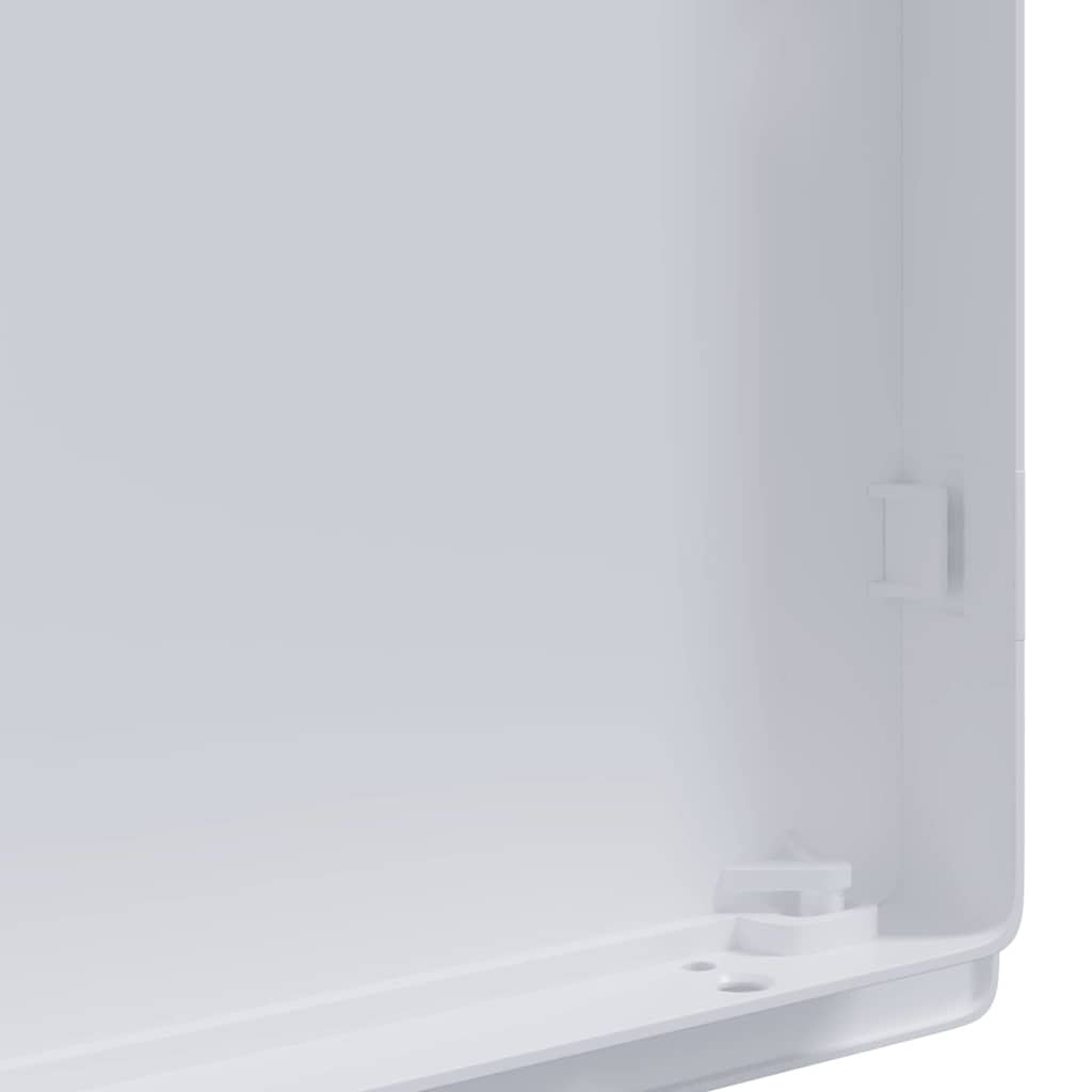 Pannelli di Accesso  2 pz Bianco col.brown+ tetto anthra, tubo grigio scuro come campione e link plastica ABS 42008367