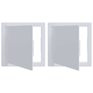 Pannelli di accesso 2 pezzi Bianco letto col.grigio, anthra+ tetto anthra, tubo grigio scuro come campione e 42008368