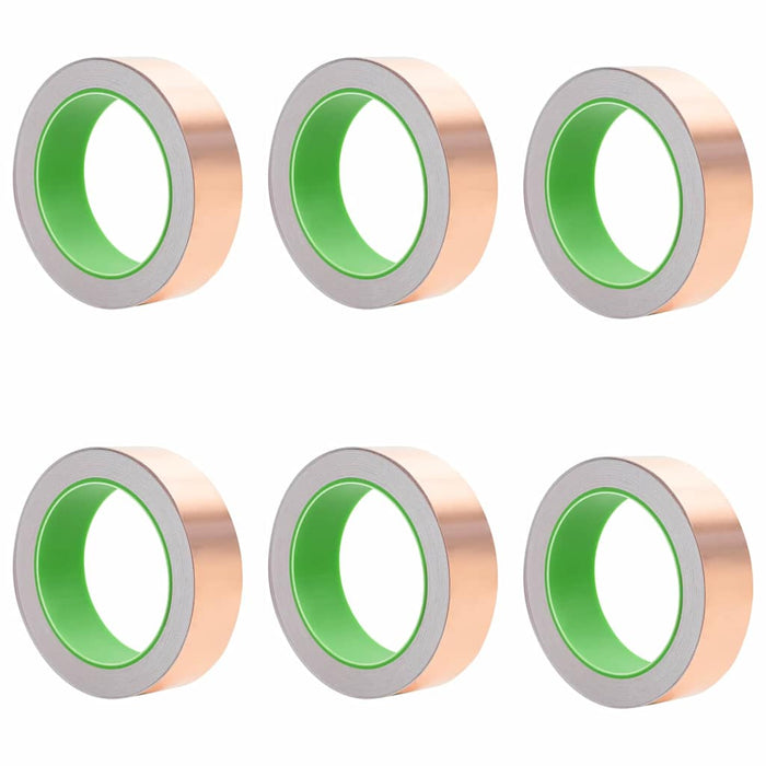 Nastro di rame doppio lato 6 pezzi 6 pcs Rame 2000 x 3 cm 42008345