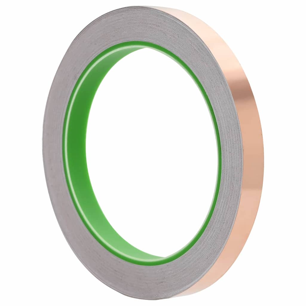 vidaXL Nastro di rame doppio lato Rame 2000 x 1 cm