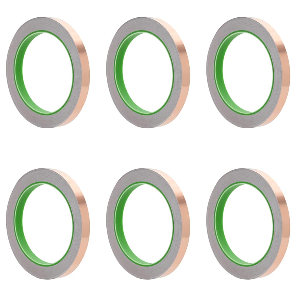 Nastro di rame doppio lato 6 pezzi 6 pcs Rame 2000 x 1 cm 42008351