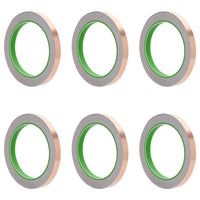 Nastro di rame doppio lato 6 pezzi 6 pcs Rame 2000 x 1 cm 42008351