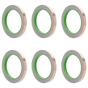 Nastro di rame doppio lato 6 pezzi 6 pcs Rame 2000 x 1 cm 42008351