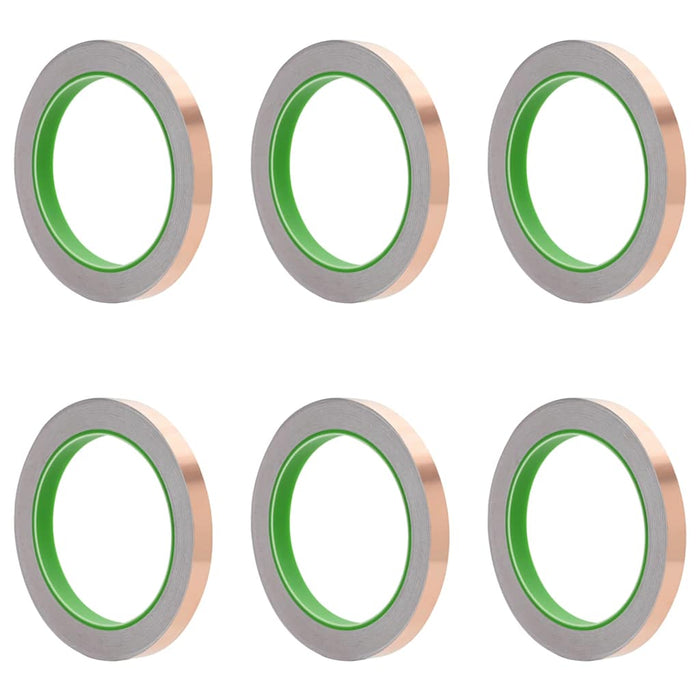 Nastro di rame doppio lato 6 pezzi 6 pcs Rame 2000 x 1 cm 42008351