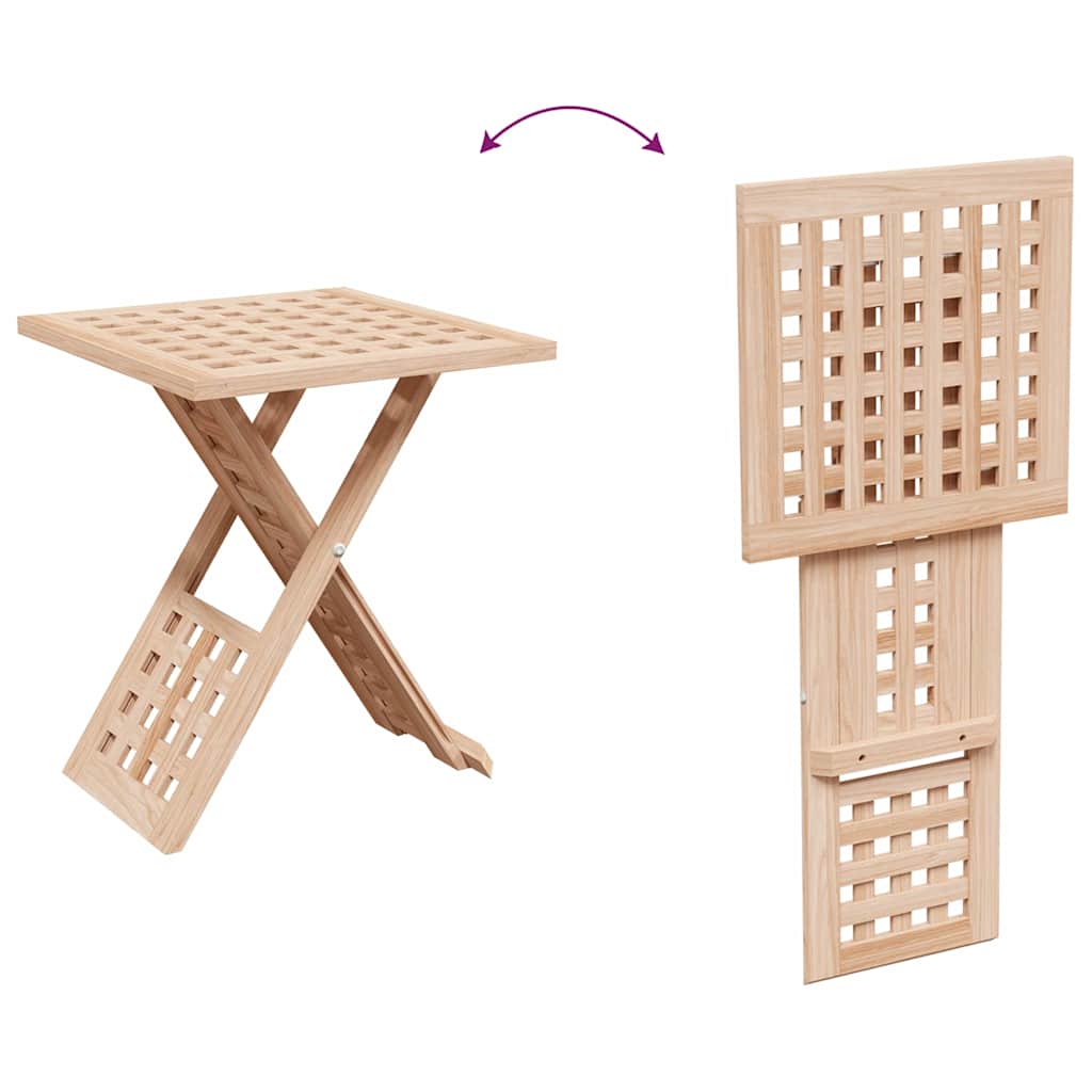 Tavolino da salotto Marrone 33 x 33 x 40.5 cm 42009906