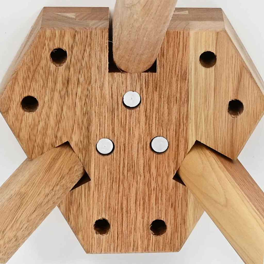 Tavolino da salotto Marrone 50 x 50 x 46 cm 42009908