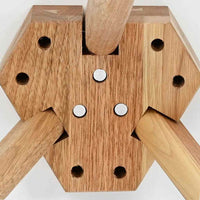 Tavolino da salotto Marrone 50 x 50 x 46 cm 42009908