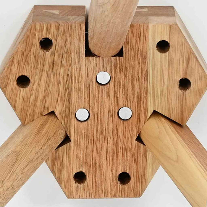 Tavolino da salotto Marrone 50 x 50 x 46 cm 42009908