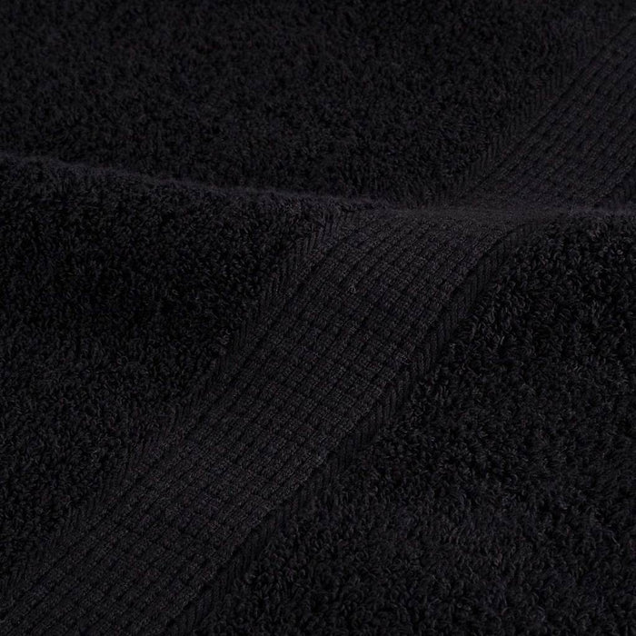 Asciugamani per Ospiti 600 gsm SOLUND 50 pcs Nero 30 x 50 cm 42007968