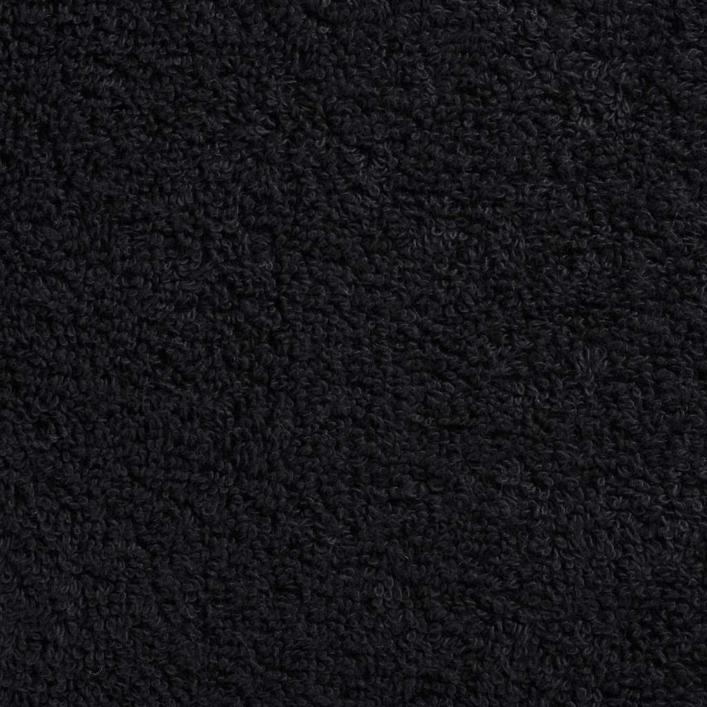 Asciugamani per Ospiti 600 gsm SOLUND 25 pcs Nero 100 x 150 cm 42007971