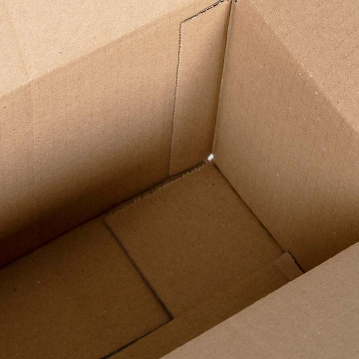 Scatola Pieghevole 50 pcs Marrone 24 x 13 x 13 cm Cartone 4106565