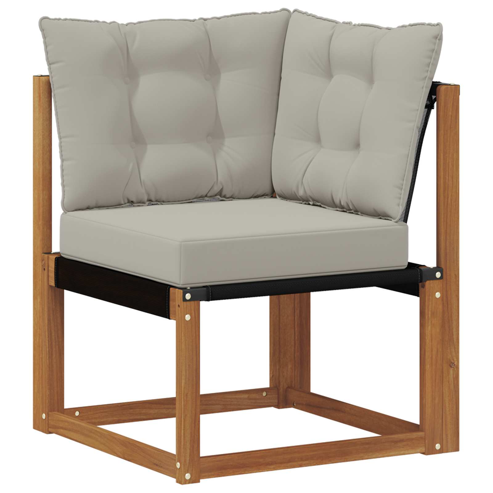 Set di divani da esterno 30 pcs Grigio Naturale e Chiaro 3369074