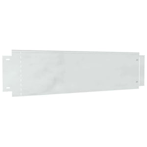 Bordature per Giardino 30 pz 25x100 cm Flessibili in Acciaio Zincato 3368297