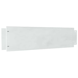 Bordature per Giardino 30 pz 25x100 cm Flessibili in Acciaio Zincato 3368297