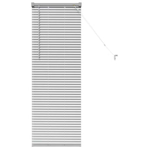 Tenda per Finestra con tende Argento 80 x 130 cm Alluminio 42005887