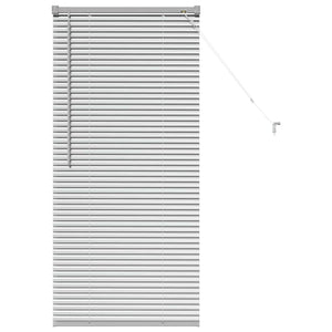 Tenda per Finestra con tende Argento 80 x 130 cm Alluminio 42005890