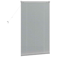 Tenda per Finestra con tende Argento 80 x 130 cm Alluminio 42005892