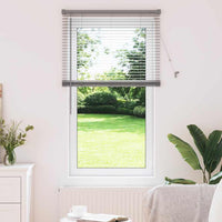 Tenda per Finestra con tende Argento 80 x 130 cm Alluminio 42005893