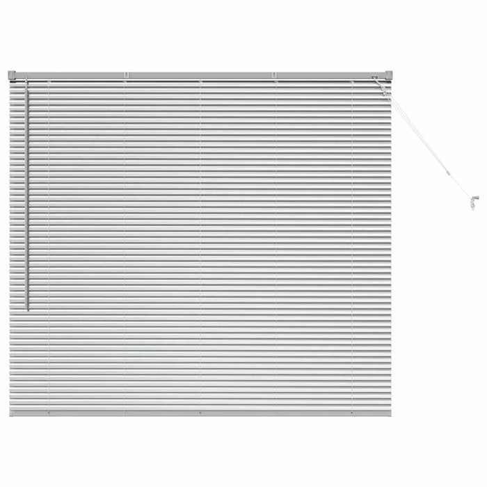 Tenda per Finestra con tende Argento 80 x 130 cm Alluminio 42005905