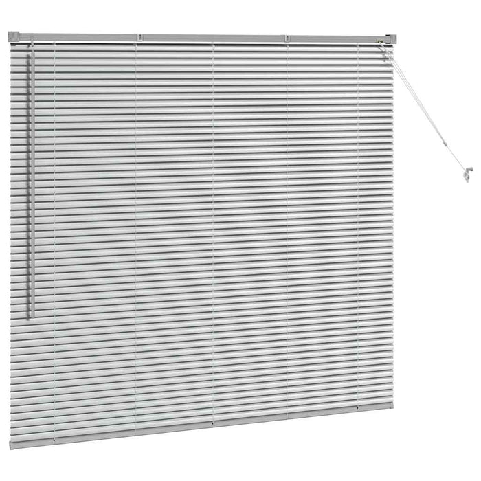 Tenda per Finestra con tende Argento 80 x 130 cm Alluminio 42005906