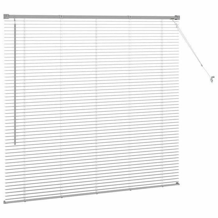 Tenda per Finestra con tende Argento 80 x 130 cm Alluminio 42005907