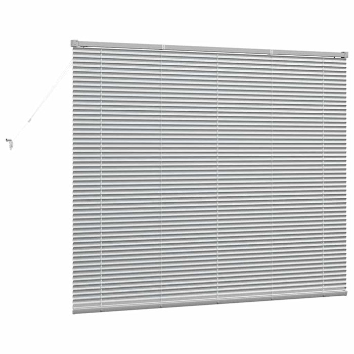 Tenda per Finestra con tende Argento 80 x 130 cm Alluminio 42005908