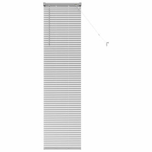 Tenda per Finestra con tende Argento 80 x 130 cm Alluminio 42005912