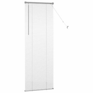 Tenda per Finestra con tende Argento 80 x 130 cm Alluminio 42005913
