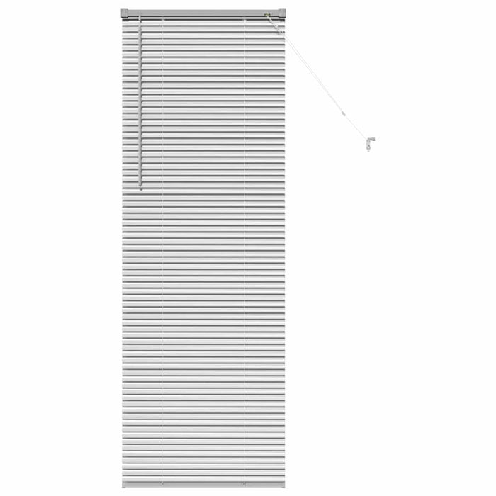 Tenda per Finestra con tende Argento 80 x 130 cm Alluminio 42005913