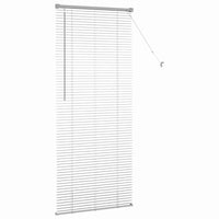 Tenda per Finestra con tende Argento 80 x 130 cm Alluminio 42005917