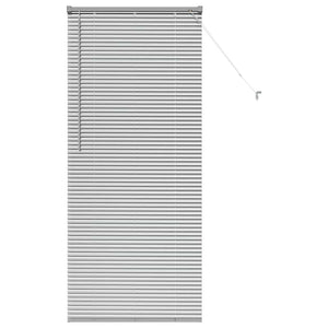 Tenda per Finestra con tende Argento 80 x 175 cm Alluminio 42005918