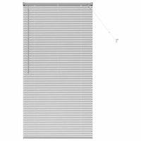 Tenda per Finestra con tende Argento 85 x 175 cm Alluminio 42005919