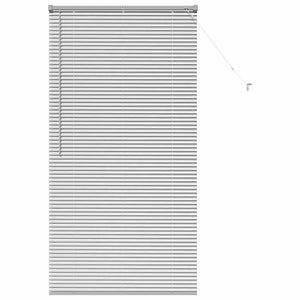 Tenda per Finestra con tende Argento 80 x 130 cm Alluminio 42005921