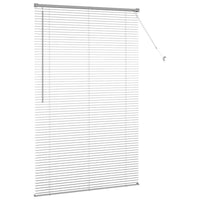 Tenda per Finestra con tende Altro Argento 80 x 130 cm Alluminio 42005924