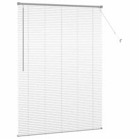 Tenda per Finestra con tende Altro Argento 80 x 130 cm Alluminio 42005928