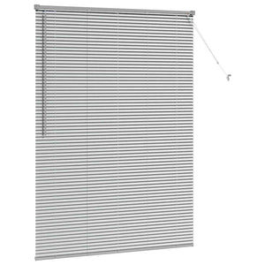 Tenda per Finestra con tende Altro Argento 135 x 175 cm Alluminio 42005929