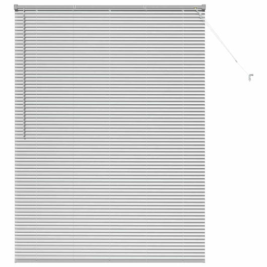 Tenda per Finestra con tende Altro Argento 135 x 175 cm Alluminio 42005929