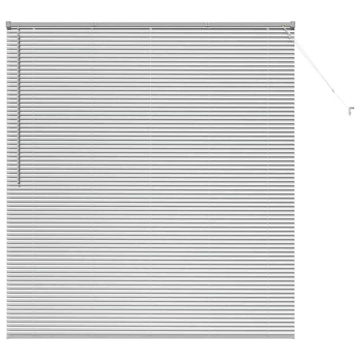 Tenda per Finestra con tende Altro Argento 80 x 130 cm Alluminio 42005933