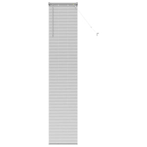 Tenda per Finestra con tende Altro Argento 80 x 130 cm Alluminio 42005936