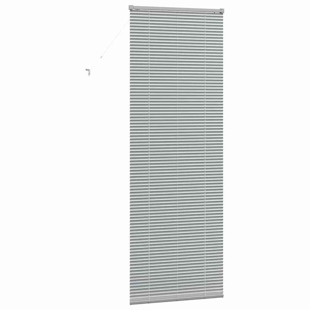 Tenda per Finestra con tende Altro Argento 80 x 130 cm Alluminio 42005942