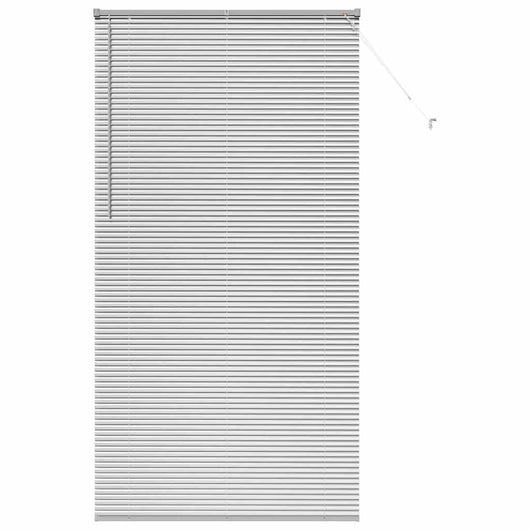 Tenda per Finestra con tende Altro Argento 120 x 220 cm Alluminio 42005951