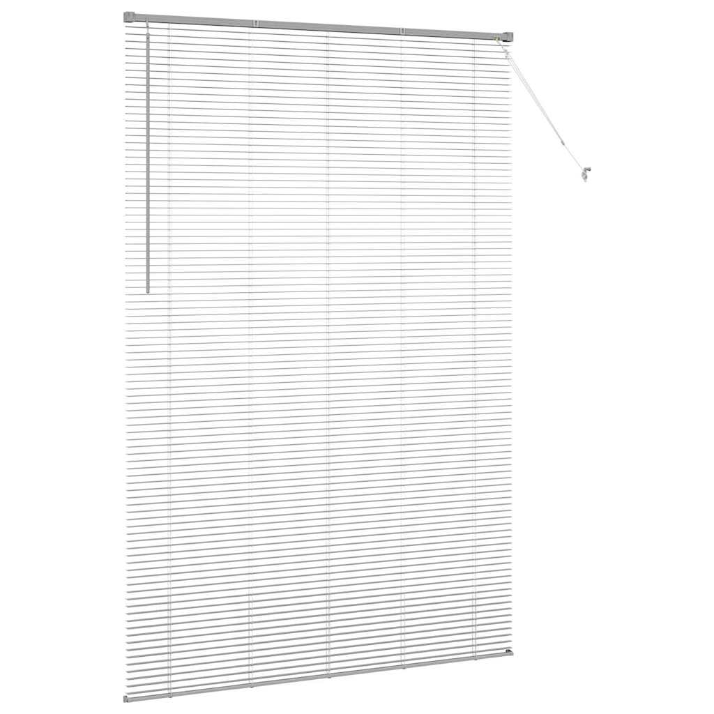 Tenda per Finestra con tende Altro Argento 150 x 220 cm Alluminio 42005957