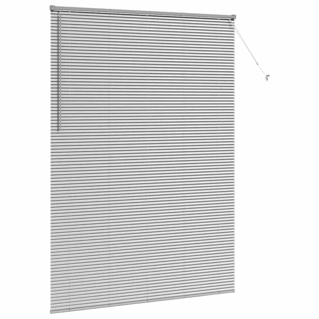 Tenda per Finestra con tende Altro Argento 155 x 220 cm Alluminio 42005958