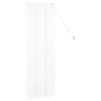 Tenda per Finestra con tende Altro Bianco 80 x 130 cm Alluminio 42005961