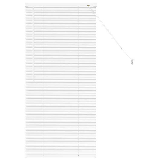 Tenda per Finestra con tende Altro Bianco 80 x 130 cm Alluminio 42005963