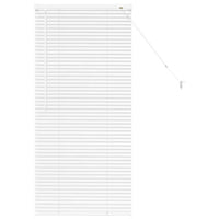 Tenda per Finestra con tende Altro Bianco 80 x 130 cm Alluminio 42005965