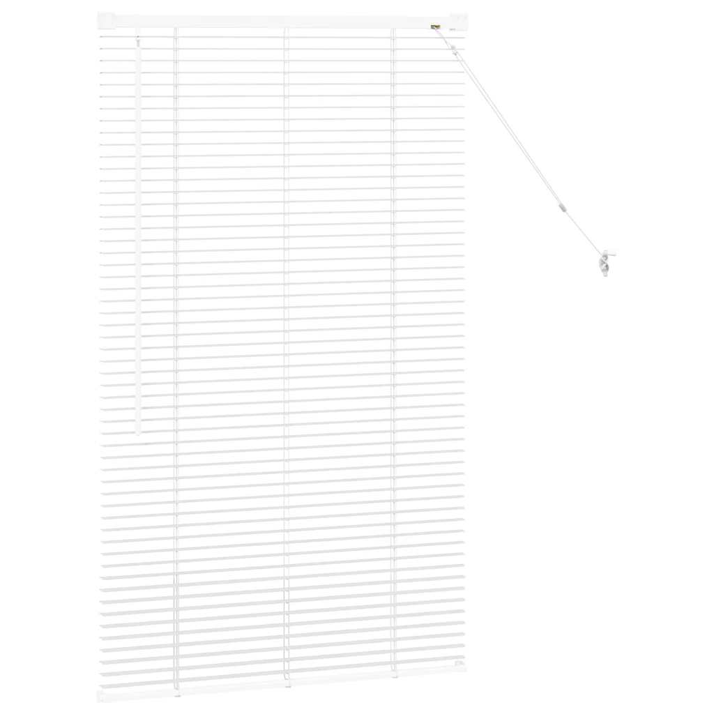 Tenda per Finestra con tende Altro Bianco 80 x 130 cm Alluminio 42005966