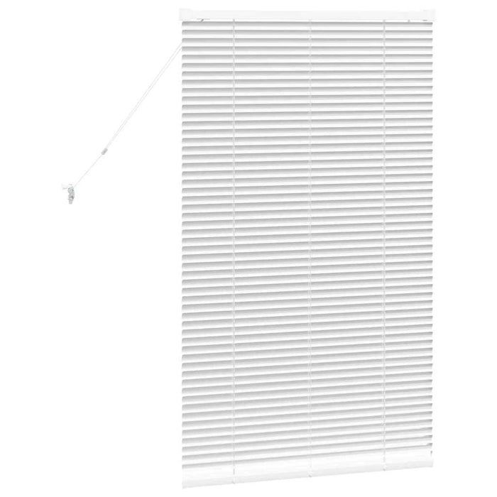 Tenda per Finestra con tende Altro Bianco 80 x 130 cm Alluminio 42005966