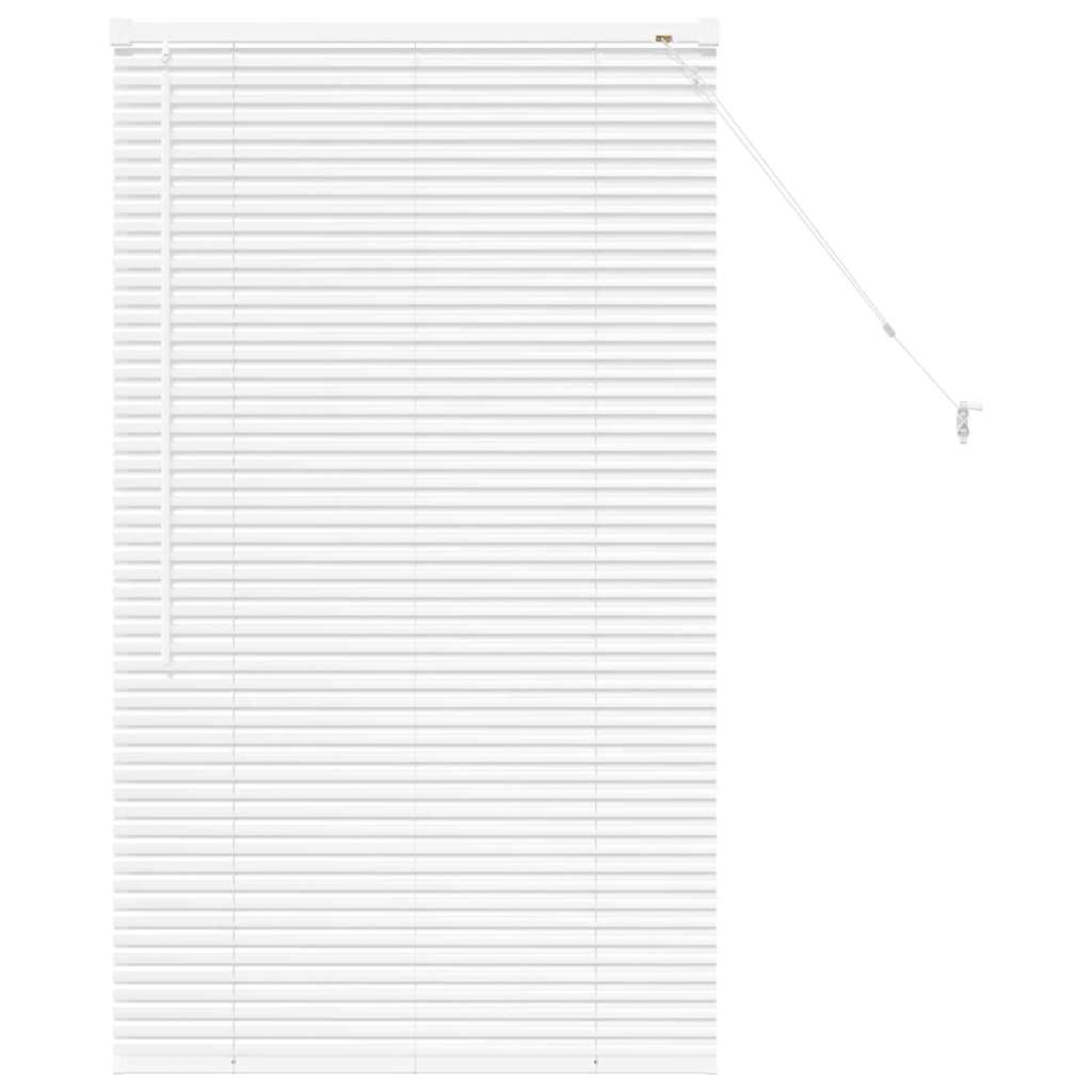 Tenda per Finestra con tende Altro Bianco 80 x 130 cm Alluminio 42005966