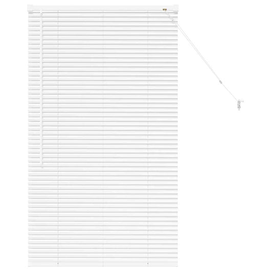 Tenda per Finestra con tende Altro Bianco 80 x 130 cm Alluminio 42005967